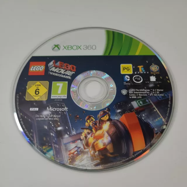 *Disc Only* The Lego Movie Video Game Xbox 360 Action Adventure PAL