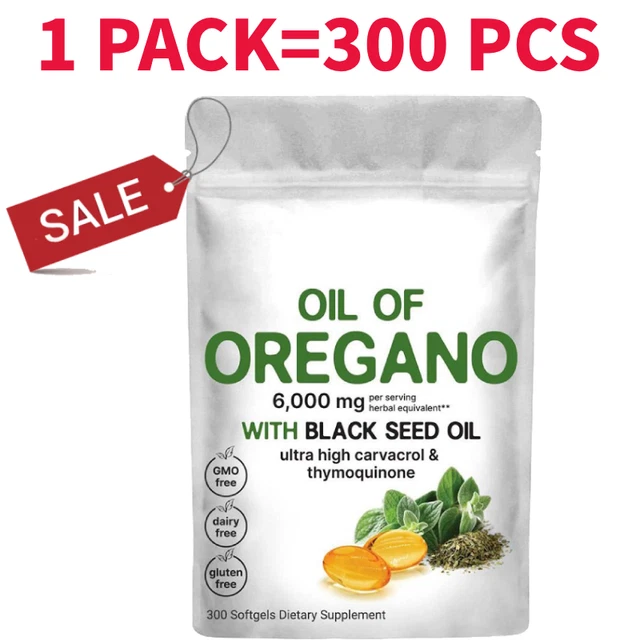 Oil of Oregano - for Immune & Kidney Health, Anti inflammatory, Relieves Bloating