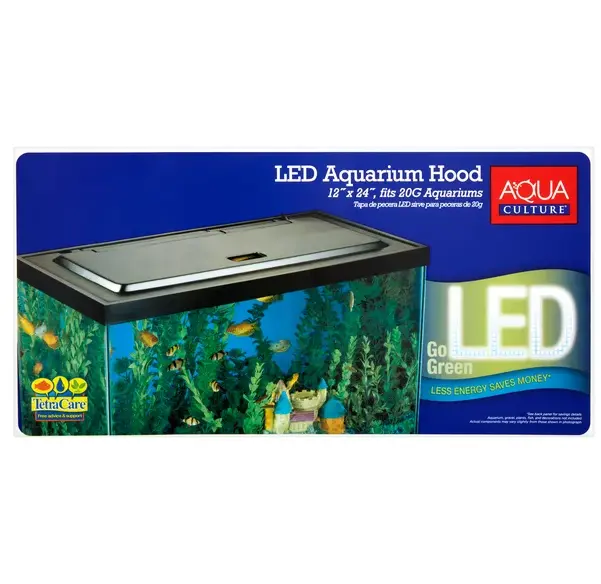 LED Light Fish Lightweight Tank Hood Aquarium Design Aqua Culture 20 - 55 Gallon