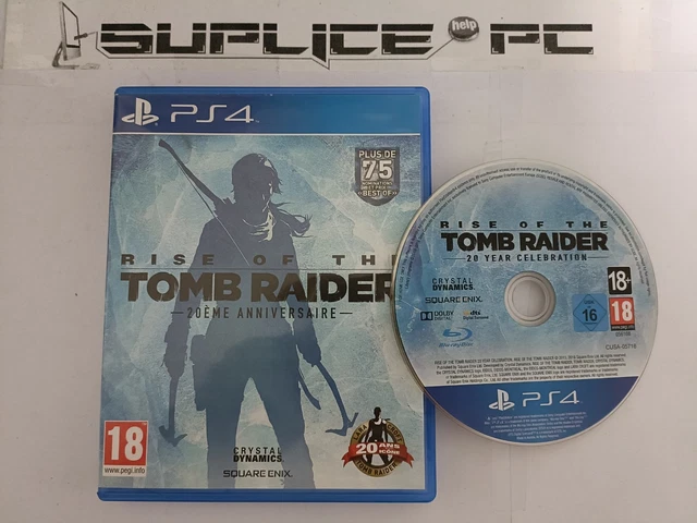 Rise Of The Tomb Raider 20 ème Anniversaire jeux vidéo sony playstation