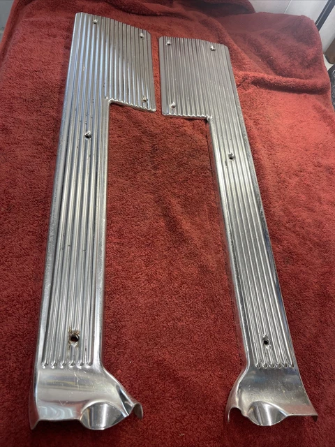 ￼1961 1962 Corvette door sill plates Straight originals