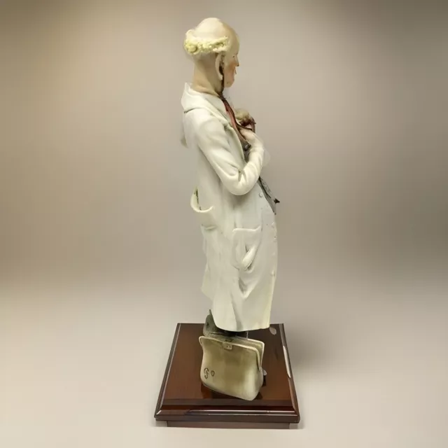 Vintage Giuseppe Armani Italy 12" Figurine THE DOCTOR MALE MAN MEDICAL PHYSICIAN 2