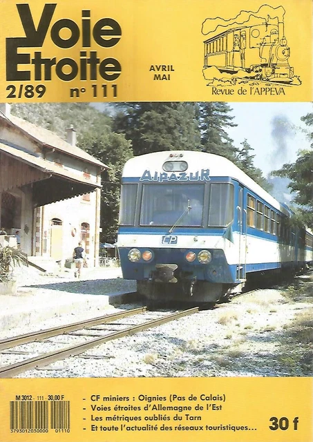 Revue "Voie Etroite" N°120 - Thème : Tramway Vendée, Garde Voies Lys & Aa - Numéro D'occasion