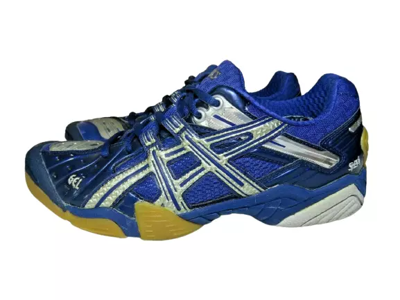 ASICS GEL-DOMAIN WOMENS 7.5 Blue Athletic Non Marking Shoes EY853 $14.99 -