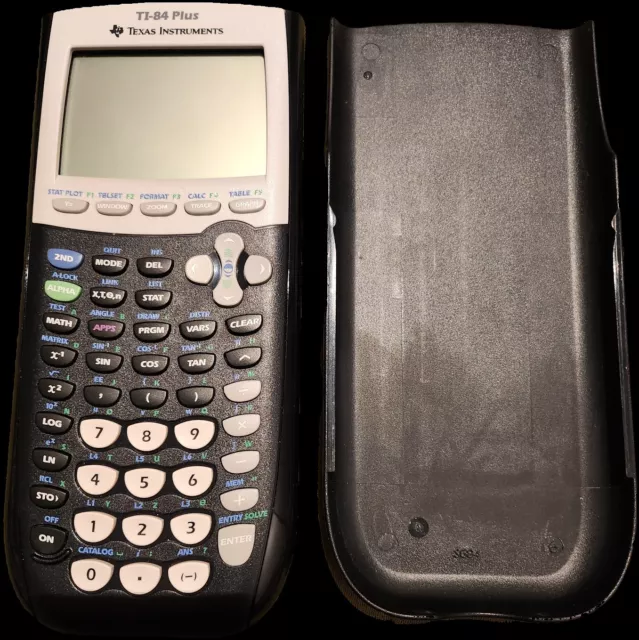 Texas Instruments TI-84 Plus Grafikrechner- Schwarz  (TI-84 PLUS)