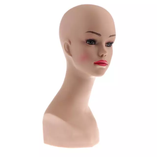 Buste Tête Mannequin Femme Display Stand à Perruque Chapeaux Casquette