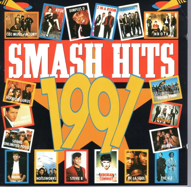 Smash Hits 1991 CD - Noiseworks Yothu Yindi Hoodoo Gurus Skyhooks Jimmy Barnes +