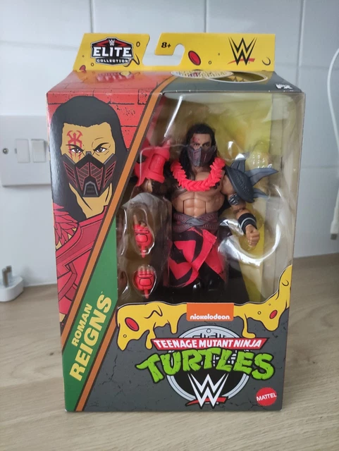 WWE MATTEL TEENAGE mutant ninja turtles Roman reigns £20.00 - PicClick UK