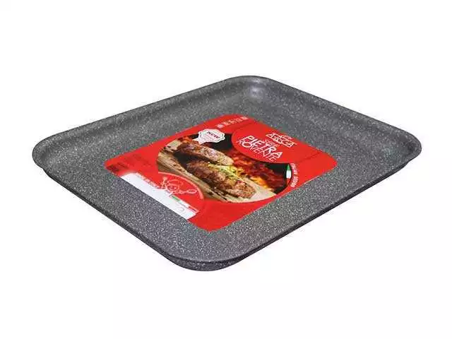 Teglia Pizza Cm.35x27 Pietra Rovente A.R.C.A.