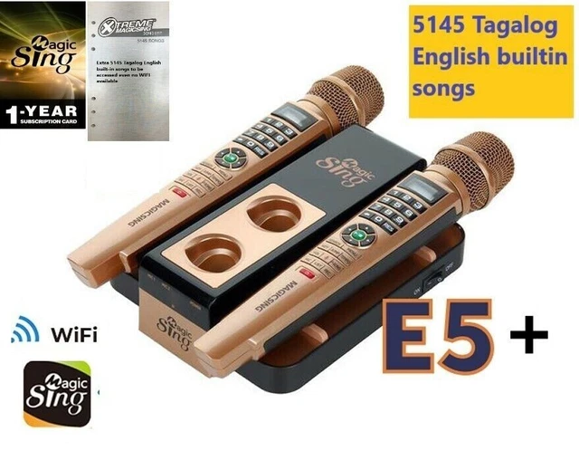 2019 Magic Sing Et23pro Tagalog Karaoke Magic Mic Built-in 272
