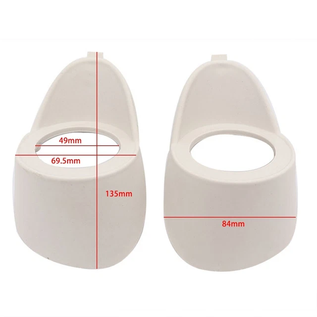 Staffa di montaggio altoparlante tweeter a pilastro separabile per audio auto (2 pz)