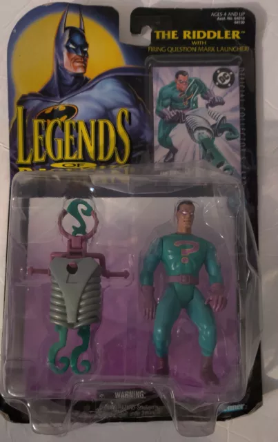 New KENNER Legends of Batman THE RIDDLER 1995 Action Figure