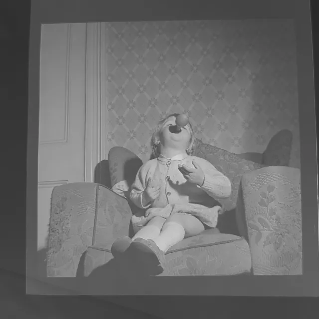 Baby And Children Mixed Negatives, 1950s/60s B/ W Vintage Negative 17