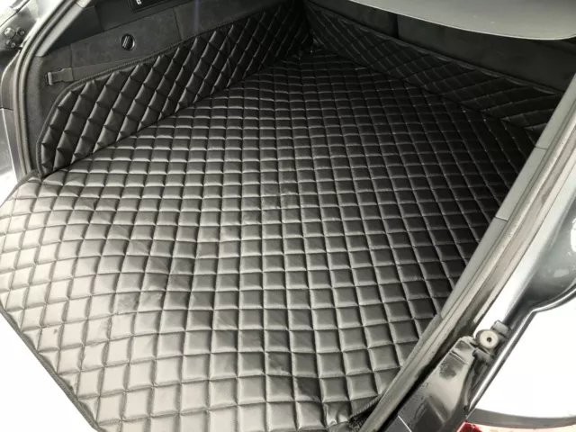 3-teilige Kofferraummatte mit Ladekantenschutz für Audi A6 4G C/ Avant  Kombi