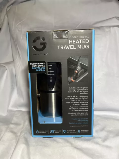 Smartgear 12 Volt Digital Heated Travel Mug    A2