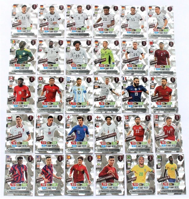 Wm 7 Card PANINI ADRENALYN XL WM 2022 - Limited Edition Cards FIFA WORLD CUP ...