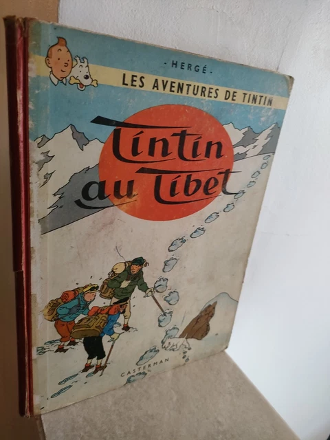 Tintin Au Tibet - édition Originale Belge 1960 - BDM 500€ - Bon état