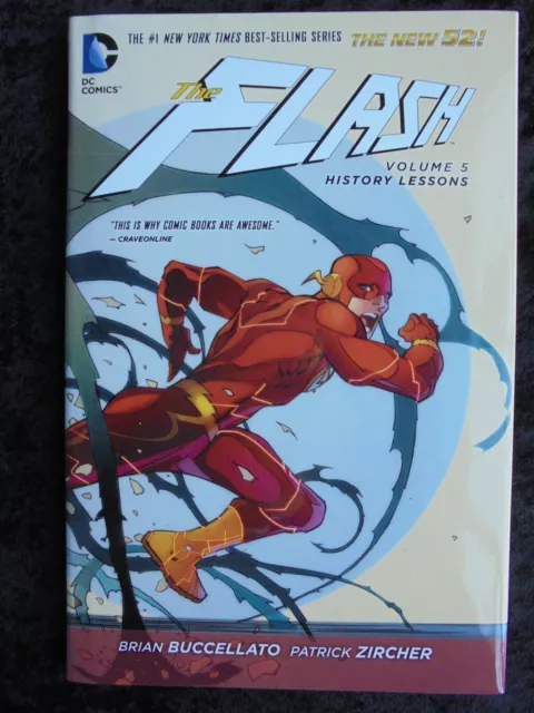 Dc Comics The Flash History Lessons Volume 5 Hardcover Tpbk The New 52