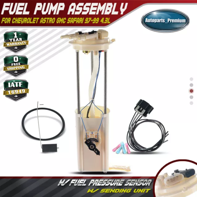 New Fuel Pump Assembly for Chevrolet Astro GMC Safari V6 4.3L 1997-1999 E3940M