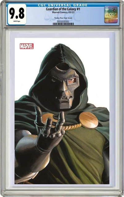 Guardians Of The Galaxy 1 Alex Ross Timeless Virgin Variant CGC 9.8 4/12