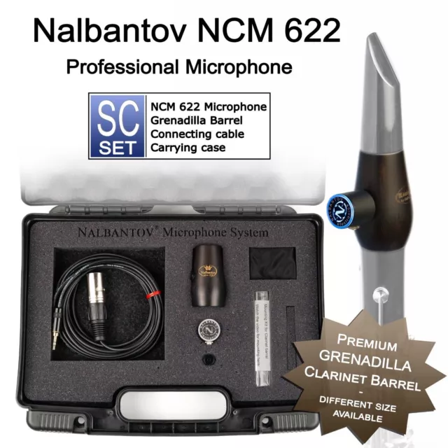 CLARINET MICROPHONE NALBANTOV NCM 622 S set – Pickup System, Cable,  £233.75 - PicClick UK