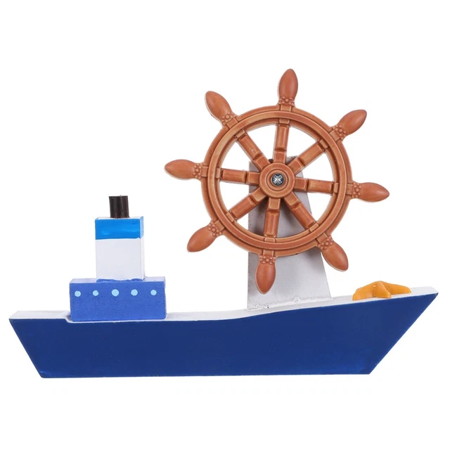Maquette Bateau De Plaisance Italien - 50cm, Style Antique, Bois/plastique, Neuve