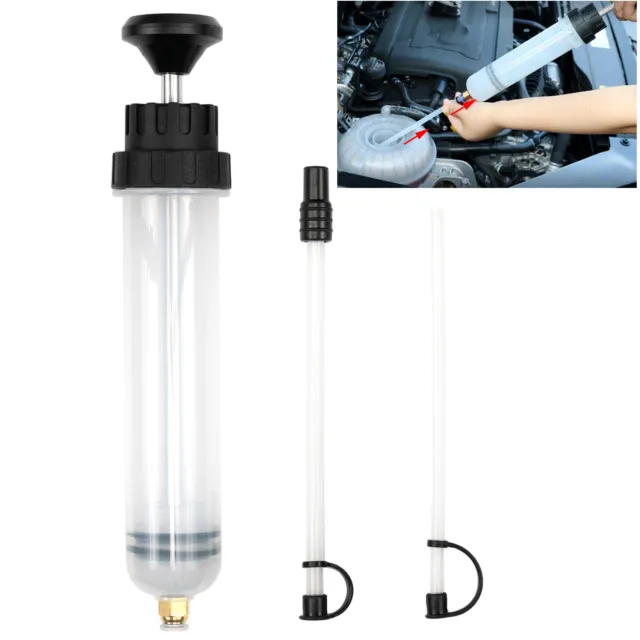 200cc Fluid Extraction Filling Syringe Manual Suction Kit Vacuum Pump OilChanger