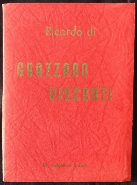 Ricordo di Grazzano Visconti 12 vedute a colori