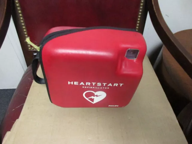 Philips FR2+ Heartstart Automatic External Defibrillator AED W/ Pad, No Battery.