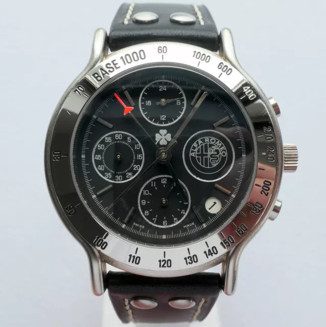 Alfa Romeo Classic Car Accessory Aviator Pilot Lemania 5100 Chronograph Watch
