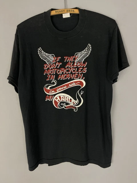 T-shirt Vintage Cropped Screen Stars – Rosa, Taglia S, Anni '80, Stile Easyrider Harley - Foto 2