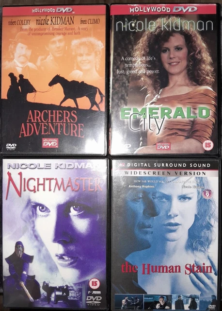 4 Nicole Kidman Region 0 DVD's (Region Free)