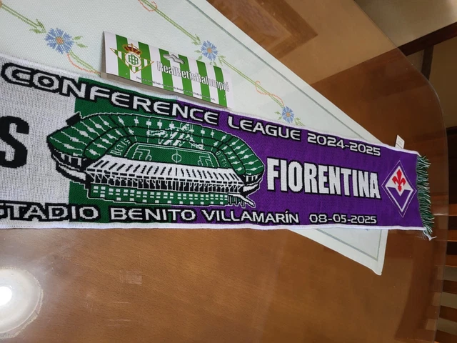 SCIARPA UFFICIALI MATCH UEFA Europa League Real Betis E As Roma Sciarpa
