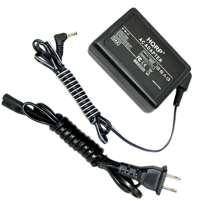 HQRP AC Power Adapter for JVC Everio GR-SXM240, GR-SXM240U, GR-SXM240US