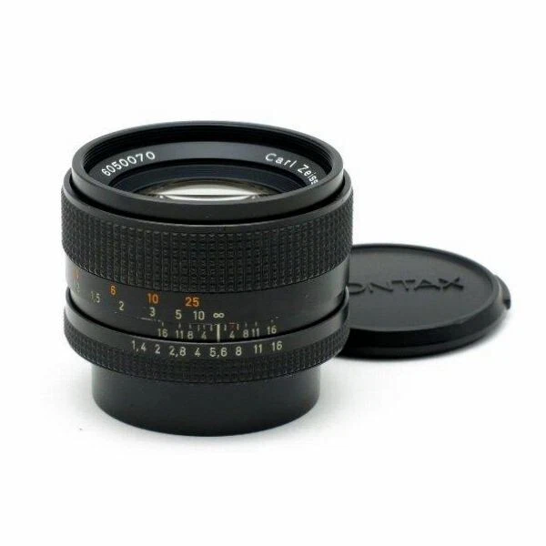 Contax Carl Zeiss Planaren T 50mm F1.4 Aej Mf Standard Prime Objektiv C/Y Von