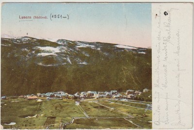 LOTTO 4 CARTOLINE  ORIGINALI VIAGGIATE F.TO PICCOLO TRENTINO ALTO ADIGE 8 