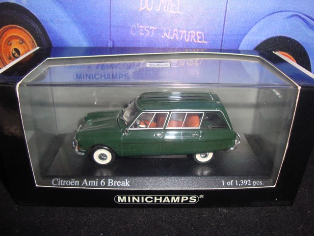 MINICHAMPS - 1/43 - CITROEN - AMI 6 - 1 /3552 pcs - EDITION LIMITEE