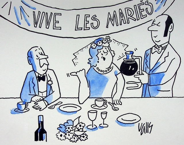 HUMOUR - PRESSE] François FRAPAR : L'expérience, DESSIN Original signé