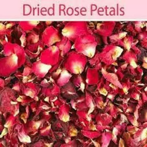 Rose Petals Organic Pure Edible Sun Dried Gulab - F/S