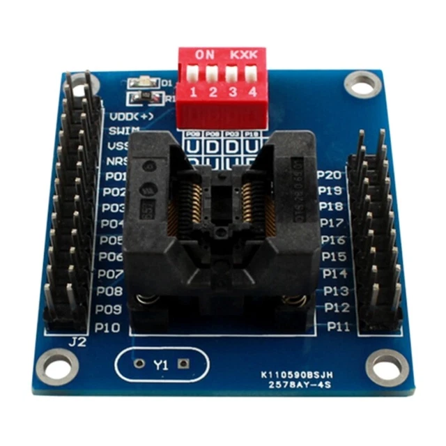 STM8S 8L TSSOP20 Supporto di combustione programmatore offline