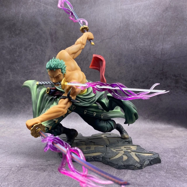 RORONOA ZORO ANIME Figure One Piece luffy's crew pvc model Statue