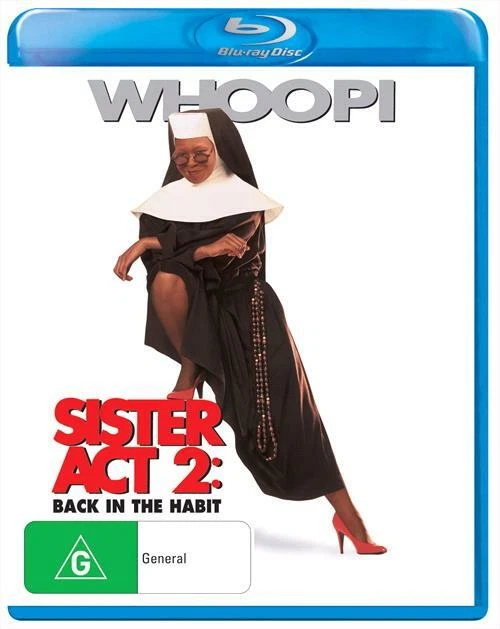 SISTER ACT 2 Back in the Habit (Blu-ray, 1993) Whoopi Musical Comedy ...