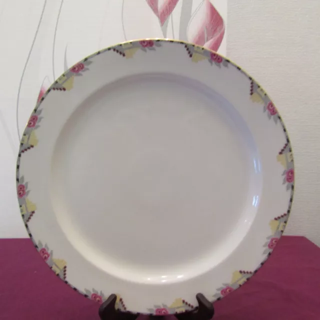 Grand plat 31 cm porcelaine de Limoges - William Guérin Paris et cie -  lot 8