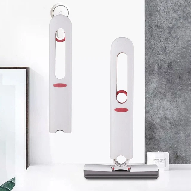 Mini fregona de compresión portátil multifuncional fregona para niños manos libres