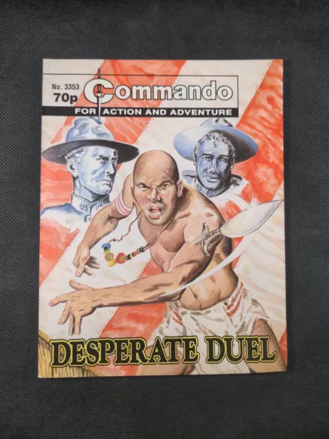 Commando Comic Issue Number 3353 Desperate Duel