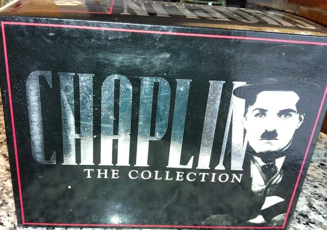 VHS CHARLIE CHAPLIN: The Collection 10 Tape Box Set Silent