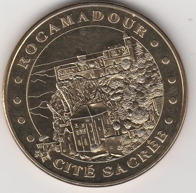 Rocamadour - Cité Sacrée   - 2013 - Médaille  Monnaie de Paris -M2