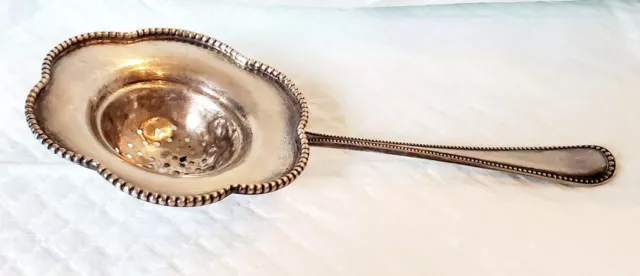 Antique Sterling Silver Tea Strainer