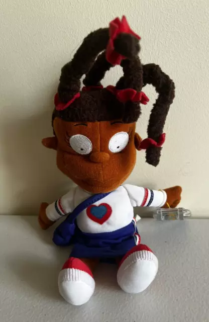 NEW Vtg Rugrats Susie Carmichael Plush Nickelodeon VERY RARE Star Bean 2000 Tags 2