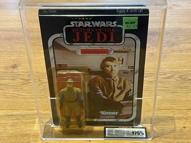 Vintage Star Wars General Madine 65 Back-A ROJ Kenner 1983 UKG (UK AFA) Grade 75
